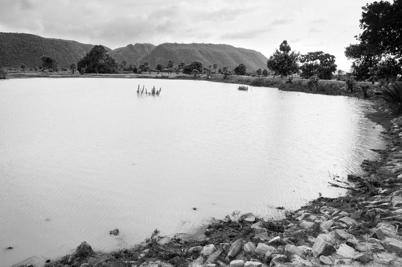 Karim Ahar in Kareli waterhed - the first 'ahar' where Jaya Devi, the Water Lady, started the watershed project together with the community